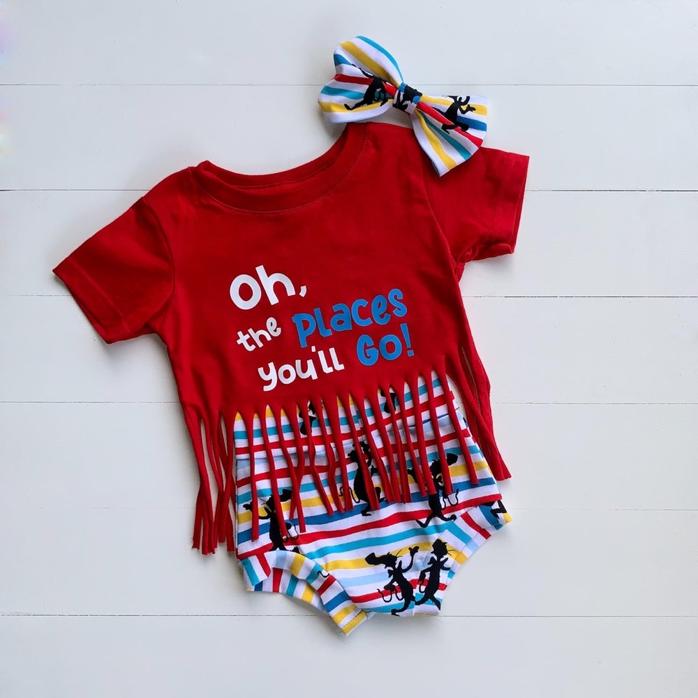 COPY - Cat in the Hat bummies & tee